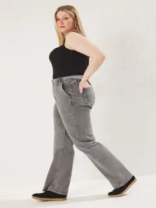 Trendyol Women Slash Knee Heavy Fade Jeans