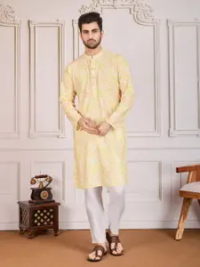 House of Pataudi Embroidered Kurta With Trouser