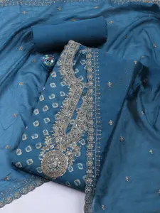 Meena Bazaar Printed Unstitched Dress Material