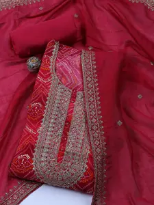 Meena Bazaar Printed Unstitched Dress Material