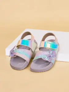 Pantaloons Junior Girls Lavender Casual Open Toe Flats