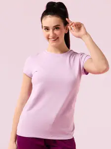 Enamor Slim-Fit Short Sleeve Crew Neck Stretch Lounge T-Shirt