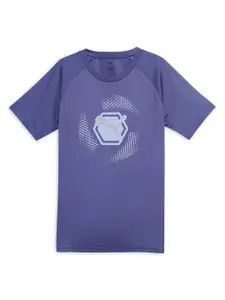 Puma Active Sports Youth Graphic Poly Training Tee