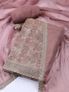 Meena Bazaar Printed Unstitched Dress Material