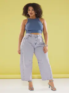 Trendyol Women Highly Distressed Jeans