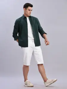 Tommy Hilfiger Men Classic Pinstripes Opaque Striped Casual Shirt