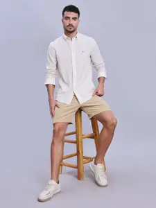 Tommy Hilfiger Men Classic Opaque Striped Casual Shirt