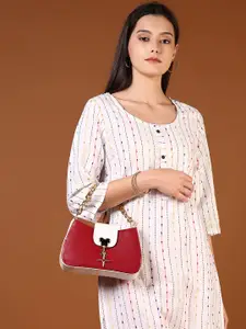 V-Mart Women Embroidered Thread Work Kurta