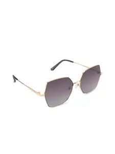 OPIUM Women Aviator Sunglasses with UV Protected Lens