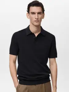 MANGO MAN Slim Fit Polo Collar T-shirt