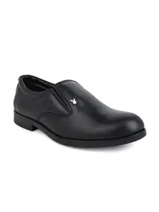 MENGLER Men Leather Formal Slip-Ons