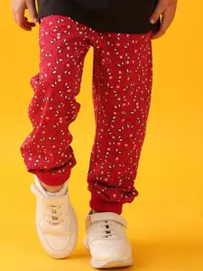 Anthrilo Boys Cotton Spider Print Summer Jogger