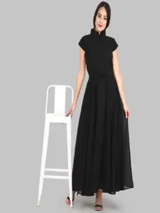 Raiyani Fashion Applique Georgette Fit & Flare Maxi Dress