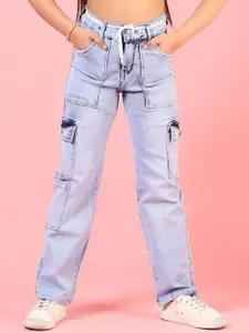 V-Mart Girls Light Fade Jeans