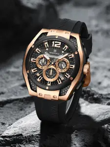 Naviforce Men Dial & Straps Analogue Chronograph Watch NF8063_RG B B