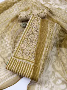 Meena Bazaar Printed Unstitched Dress Material