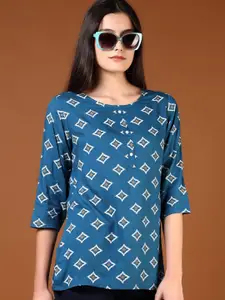 V-Mart Ethnic Motifs Printed Kurti