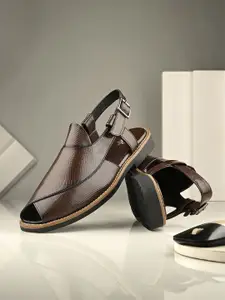 House Of Pataudi Men Shoe-Style Sandals