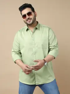 Sztori Men Standard Slim Fit Opaque Casual Shirt