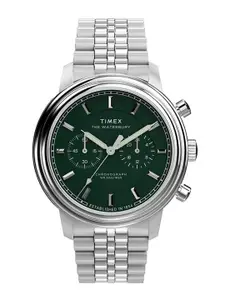 Timex Men Dial & Stainless Steel Straps Analogue Chronograph Watch TW2Y23600UJ