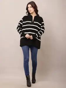 NoBarr Women Striped Pullover