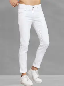 LINARIA Men Classic Tapered Fit Slash Knee Jeans