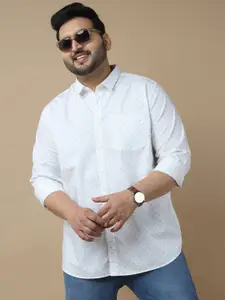 Sztori Men Standard Slim Fit Opaque Printed Casual Shirt