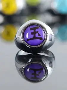 The Roadster Lifestyle Co Men Elegant Anime Character Stainless Steel Ring