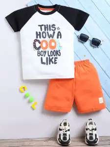Toonyport Boys Printed T-shirt with Shorts