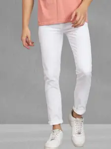 LINARIA Men Classic Slim Fit Low Distress Jeans