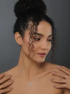 Reenisaa Copper Rhodium-Plated Necklace