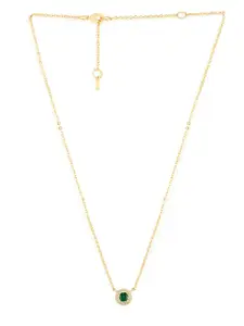 MINUTIAE Brass Gold-Plated Handcrafted Necklace