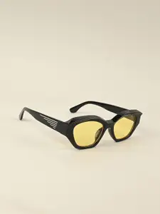 IDOR Women Oval Sunglasses with UV Protected Lens