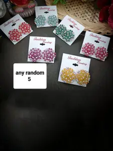 DIVASTRI Contemporary Jhumkas Earrings