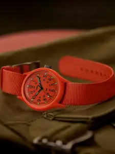 Timex Men Brass Dial & Straps Analogue Watch TW2W91300