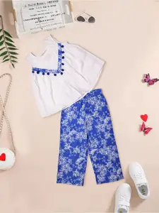 pspeaches Girls Top with Trousers