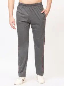 SZN Men Cotton Mid Rise Track Pants