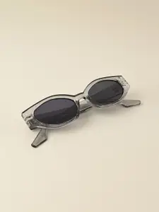 IDOR Women Oval Sunglasses with UV Protected Lens