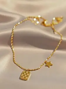 SUBHAGALANKAR Gold-Plated Necklace