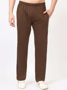 SZN Men Cotton Mid Rise Track Pants