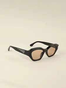 IDOR Women Oval Sunglasses with UV Protected Lens