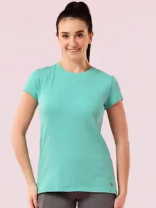 Enamor Slim-Fit Short Sleeve Crew Neck Stretch Lounge T-Shirt