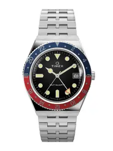 Timex Men Embellished Dial & Stainless Steel Bracelet Style Straps Analogue Watch TW2V38000UJ