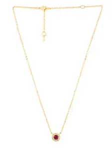 MINUTIAE Brass Gold-Plated Handcrafted Necklace