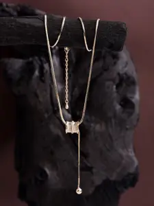 Reenisaa Copper Gold-Plated Necklace