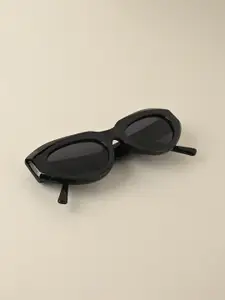 IDOR Women Oval Sunglasses with UV Protected Lens