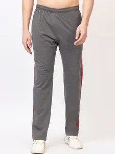 SZN Men Cotton Mid Rise Track Pants