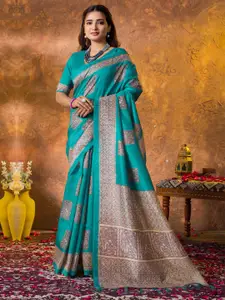 Saree mall Ethnic Motifs Silk Cotton Tussar Sarees