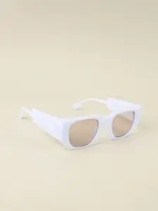 IDOR Women Rectangle Sunglasses with UV Protected Lens