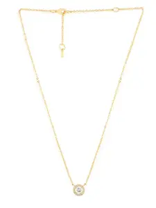 MINUTIAE Brass Handcrafted Necklace